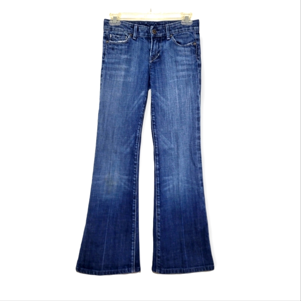 Citizens of Humanity Low Waist Full Leg Jeans Sz 25